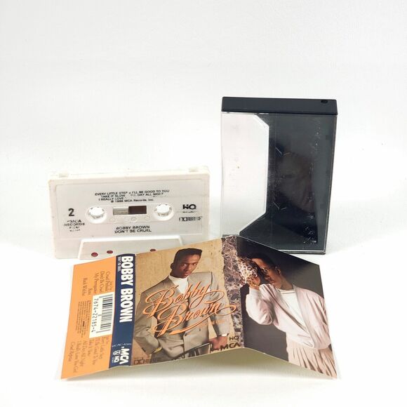2 Vintage Bobby Brown Cassettes King of Stage‎ & Don't Be Cruel MCAC 42185 - Picture 9 of 11